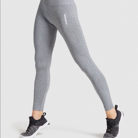 Gymshark Adapt Marl Seamless Leggings Grey